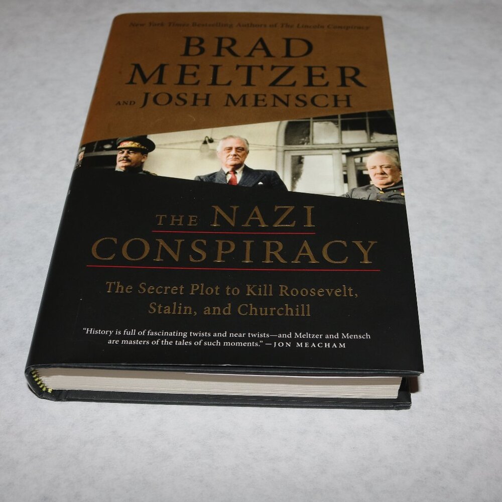 Brad Meltzer and Josh Mensch "The Nazi Conspiracy" hardcover book 2023